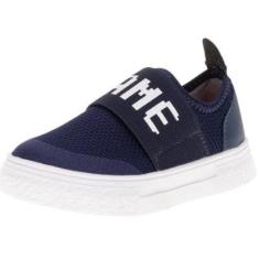 Tênis Infantil Slip On Mini Passo - 16404-Masculino