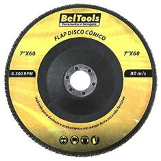 DISCO DESBASTE FLAP CONICO 7X80 BELTOOLS
