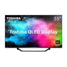 Smart Tela Toshiba Qled Display 55 Pol. 55M550kb Quantum Dot 4K Vidaa