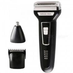 Máquina De Cortar Cabelo Barbeador Aparador 3 Em 1 Elétrico