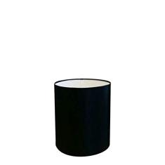 Cúpula Abajur Cilíndrica Cp-7001 Ø13x15cm - Preto