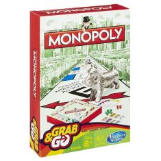 Jogo Monopoly Grab Go B1002 Hasbro