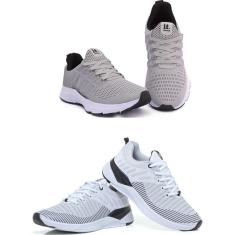 Tênis Feminino Esportivo Caminhada Academia Corrida Kit