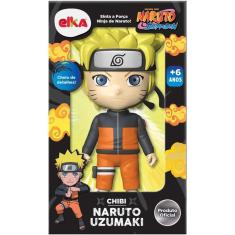 Boneco Articulado Naruto Uzumaki Chibi Shippuden