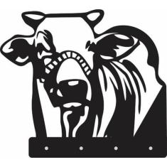 Porta Chaves Boi 01 - New Decor