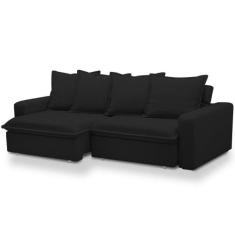 Sofá Retrátil Reclinável Para Sala de Estar Living 215cm Vêneto F04 Ve