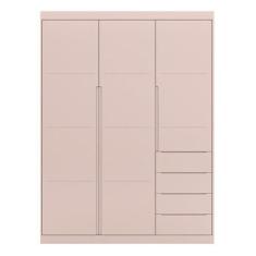 Guarda Roupa Infantil Pérola Rosê - Phoenix Baby, Rosê