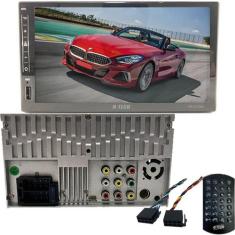 Central Multimídia 2 Din 7 Polegadas MP5 HT-3122X H-Tech Bluetooth Tel