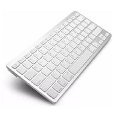 Teclado Bluetooth para Pc Tablet e Smartphone Sem Fio Branco - MKL