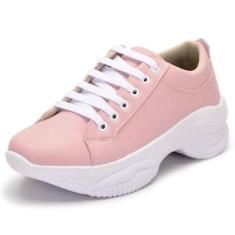 Tênis Plataforma Chunky Clube do Sapato de Franca NS Gym Up Peccato Feminino-Feminino