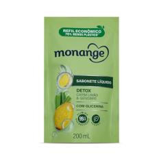 Coty Refil Sabonete Líquido Monange Detox 200Ml
