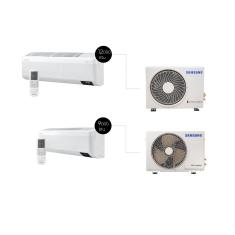 Ar Condicionados Sem Vento Samsung WindFree 9.000 BTUs e 12.000 BTUs Quente e Frio Branco 220V Kit