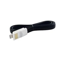 Mini Cabo Flat Type C OEX CB701-50cm - Preto