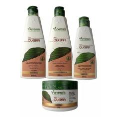 Kit Arvensis Sh Cond 300Ml Máscara Leave-In Anti Quebra