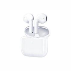 Fone Wireless Com Caixinha Branco  Para Samsung S22 Ultra