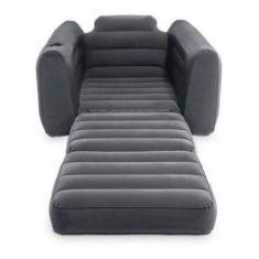 Sofá Solteiro Colchão Inflável Poltrona Luxo Intex 66551
