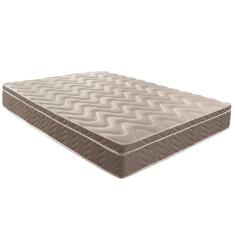 Colchão Queen Espuma D28  / EP Anatômico Pasquale Euro Pillow Clean (158x198x25) - Paropas