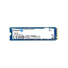 SSD Kingston NV3, 1 TB, M.2 2280, PCIe 4.0 x4, NVMe, Leitura: 6000 MB/s, Gravação: 4000 MB/s, Azul - SNV3S/1000G