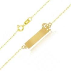 Pulseira Em Ouro 750 Pulseira Infantil Menino Em Ouro 18K - Jhulias Jo