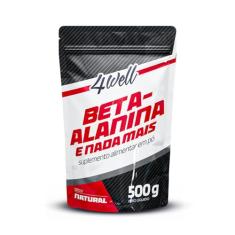 Beta Alanina 4well 500g Sabor Natural