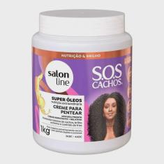 Creme Pentear Salon Line sos Cachos Super Óleos 1kg