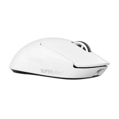 Mouse Gamer Sem Fio Logitech G PRO X SUPERLIGHT 2 com Tecnologia LIGHTSPEED, Ultraleve, Switch LIGHTFORCE, Sensor HERO 2 com 44K DPI, 5 botões programáveis e Bateria Recarregável - Branco