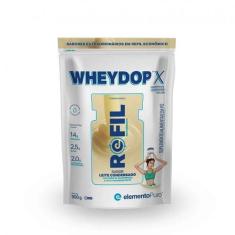 Wheydop-X Refil (900G) - Sabor: Leite Condensado - Elemento Puro