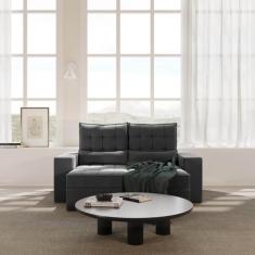 Sofá Retrátil e Reclinável 3 Lugares 180cm Embaúba Extra CabeCasa Made