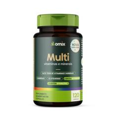 Multivitaminico e Mineral - 120 cápsulas - Omix