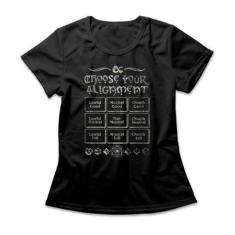 Camiseta Studio Geek Choose Your Alignment Feminino-Feminino