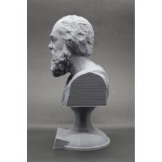 Escultura Estatua Busto Filósofo Grego Sócrates