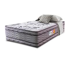 Colchão Solteiro Ortofirm 88x188x32 Double Face Espuma D45 Cinza