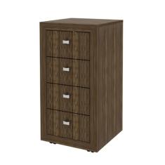 Gaveteiro 4 gav ME4133 Nogal