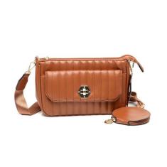 Bolsa Feminina Carteira Celular  Maes Austin - Kl, Marrom Claro