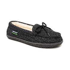 Minnetonka Tênis feminino Eco Oak - sem cadarço de malha feito com forro berbere 50% reciclado, tecido e cadarços 100% de plástico reutilizado, palmilha contornada removível e borracha MinnTREAD com