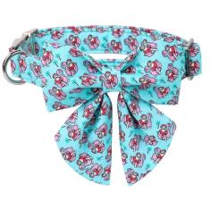 Coleira de Natal Senta Claus com laço para cães MR. CHUBBYFACE Boy Girl Dog com gravata borboleta para cachorros pequenos, médios e grandes