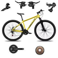 Bicicleta Aro 29 Absolute Nero 5 21v Mtb Indexada Disco Alumínio Suspensão 80mm Transmissão Shimano-Unissex