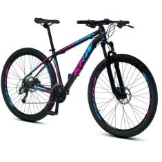 Bicicleta Aro 29 KRW Alumínio 27 Vel Shimano Altus Hidráulico com Trava S45-Unissex