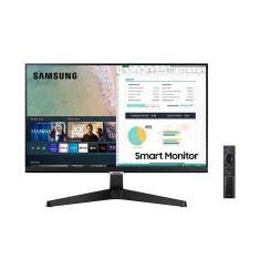 Smart Monitor FHD Samsung 24``, Plataforma Tizen, Tap View, HDMI, Bluetooth, HDR, Preto, Série M5