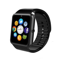 Smartwatch Relógio Inteligente preto Gt08 Iphone e Android