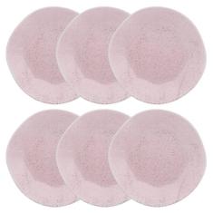 Conjunto de Pratos Rasos 06 Peças Prisma Schmidt