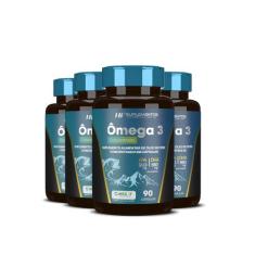 4x OMEGA 3 CONCENTRADO 90 CAPS HF SUPLEMENTOS