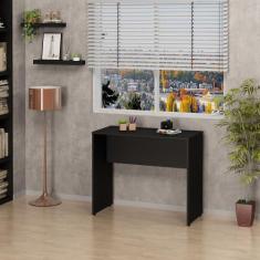 Mesa Escrivaninha Estudo Notebook Office 90cm Netmobil, Preto