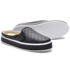 Mule Feminino Babuche Feminino Tenis Gts Babuche Lancamento 2022, Pret