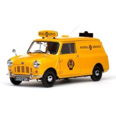 Miniatura Sun Star Austin Mini Van Patrol Service 1963 1/12, Amarelo