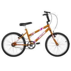 Bicicleta Aro 20 Ultra Bikes Feminina Chrome Line Blue, Laranja, Aro 2