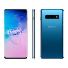 Smartphone Samsung Galaxy S10+ 128GB Azul 4G  - 8GB RAM Tela 6,4 Câm. 