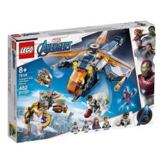 Lego Marvel Resgate De Helicóptero Vingadores Hulk 482 Peças