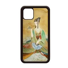 Capa Illustrator Antigo Chinês Beleza para iPhone 11 Pro Max para Apple Mobile Case Shell