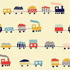 Papel de Parede Trenzinho para Quarto Infantil 57x270cm
